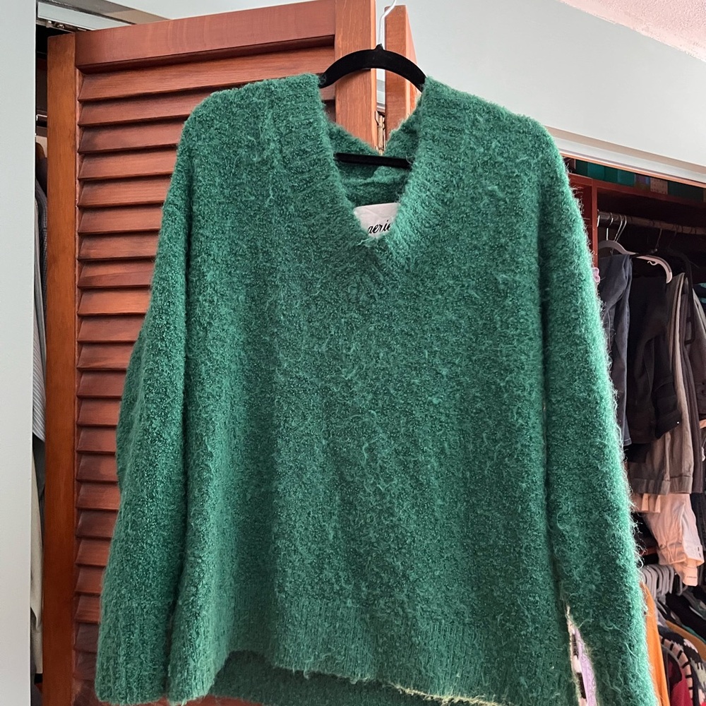 Aerie Teddy Boucle Sweater